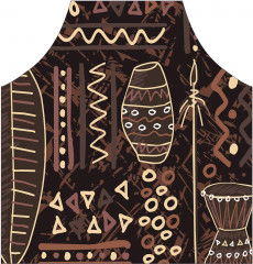 Фартук для кухни «Африканские узоры» - Фото 1