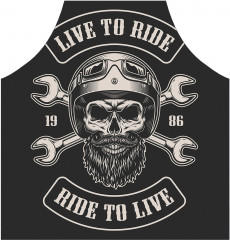 Фартук для кухни «Байкер» - Фото 1