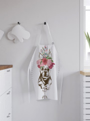 Фартук для кухни «Бульдог с венком» - Фото 2