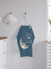 Фартук для кухни «Валентинка с котиком» - Фото 2