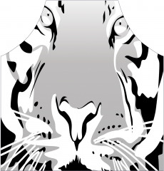 Фартук для кухни «Взгляд тигра» - Фото 1