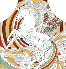 Фартук для кухни «Винтажный единорог» - Фото 1