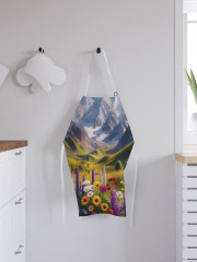 Фартук для кухни «Горная поляна» - Фото 2