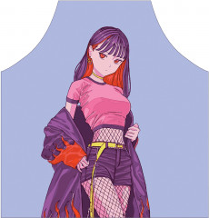 Фартук для кухни «Девушка в мантии» - Фото 1