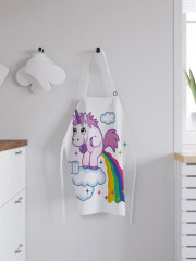 Фартук для кухни «Единорог на облаке» - Фото 2