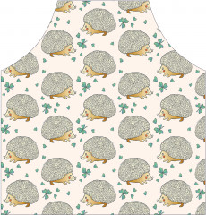 Фартук для кухни «Ежик с румянцем» - Фото 1