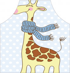 Фартук для кухни «Жираф с шарфом» - Фото 1