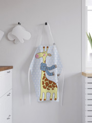 Фартук для кухни «Жираф с шарфом» - Фото 2