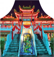 Фартук для кухни «Китайский декор» - Фото 1