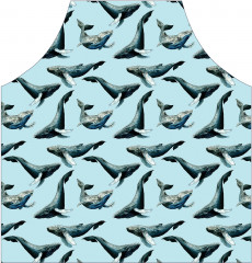 Фартук для кухни «Китовый рай» - Фото 1