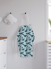 Фартук для кухни «Китовый рай» - Фото 2