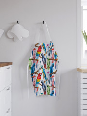 Фартук для кухни «Коллекция попугаев» - Фото 2