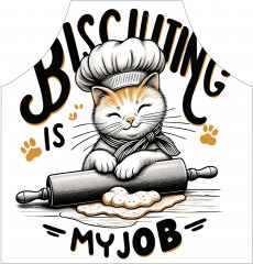 Фартук для кухни «Котик-повар» - Фото 1