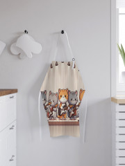 Фартук для кухни «Коты музыканты» - Фото 2