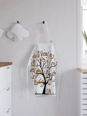 Фартук для кухни «Кошачье дерево» - Фото 2