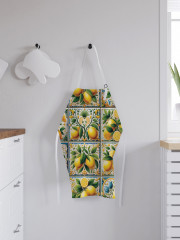 Фартук для кухни «Лимонная плитка» - Фото 2