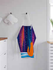 Фартук для кухни «Лиса в снегу» - Фото 2