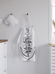 Фартук для кухни «Люблю этот якорь» - Фото 2