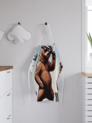 Фартук для кухни «Медвежья крутость» - Фото 2