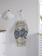 Фартук для кухни «Мотоцикл и надписи» - Фото 2