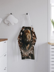 Фартук для кухни «Мощь льва» - Фото 2