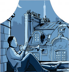 Фартук для кухни «Музыкальное развлечение» - Фото 1