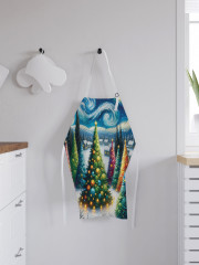 Фартук для кухни «Нарядные елки» - Фото 2