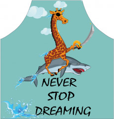 Фартук для кухни «Не прекращай мечтать» - Фото 1