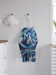 Фартук для кухни «Ночь в горах» - Фото 2