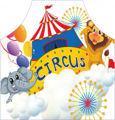 Фартук для кухни «Облачный цирк» - Фото 1