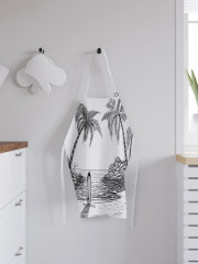 Фартук для кухни «Одинокий серф на пляже» - Фото 2