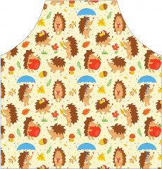 Фартук для кухни «Осенний ежик» - Фото 1