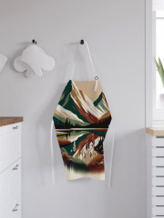 Фартук для кухни «Осень в горах» - Фото 2