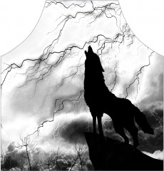 Фартук для кухни «Печаль волка» - Фото 1