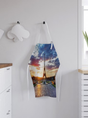 Фартук для кухни «Площадь перед Эйфелевой башней» - Фото 2