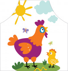 Фартук для кухни «Под теплым солнышком» - Фото 1