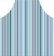 Фартук для кухни «Полосатые просторы» - Фото 1