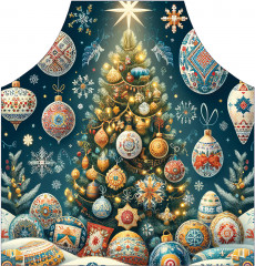 Фартук для кухни «Праздничная елка» - Фото 1