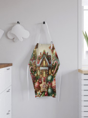 Фартук для кухни «Праздничный дом» - Фото 2