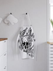 Фартук для кухни «Птицы на черепе» - Фото 2