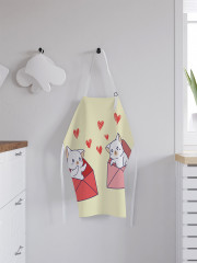 Фартук для кухни «Пушистое послание» - Фото 2