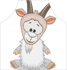 Фартук для кухни «Пушистый козленок» - Фото 1