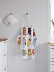 Фартук для кухни «Разные совы» - Фото 2