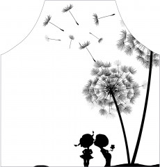 Фартук для кухни «Романтика у одуванчиков» - Фото 1