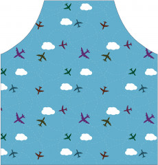 Фартук для кухни «Самолеты в облаках» - Фото 1