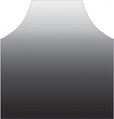 Фартук для кухни «Серый градиент» - Фото 1