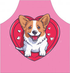 Фартук для кухни «Сладкий корги» - Фото 1