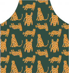 Фартук для кухни «Стая леопардов» - Фото 1