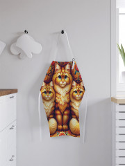 Фартук для кухни «Царские коты» - Фото 2