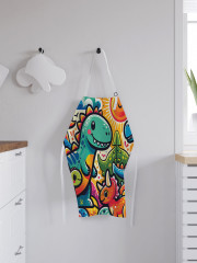 Фартук для кухни «Цветные динозавры» - Фото 2